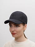 Бейсболка WIGENS арт. 130185 BASEBALL CLASSIC CAP (темно-серый)